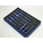 Комплект подовжувачів 1/2"/ 1/4"/ 3/8" (75 -225 мм) 9 ел. (ложемент) Vorfal V08272