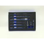 Комплект подовжувачів 1/2"/ 1/4"/ 3/8" (75 -225 мм) 9 ел. (ложемент) Vorfal V08272