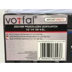 Комплект подовжувачів 1/2"/ 1/4"/ 3/8" (75 -225 мм) 9 ел. (ложемент) Vorfal V08272