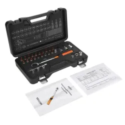 Ключ динамометрический с набором насадок Kraft&Dele KD11394